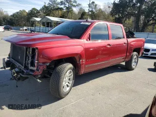 2018 Chevrolet Silverado 1500 LT with VIN 3GCUKREC6JG172081, listed as a Copart auction lot 89053175 with 80,280 mi miles and Salvage Title. Bid and sale history available at carsss.com. Image 1.