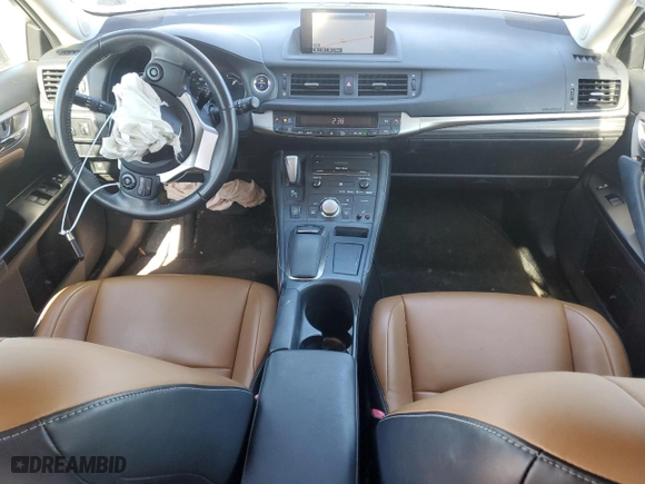 2014 Lexus CT 200h Hybrid with VIN JTHKD5BH8E2189052, listed as a Copart auction lot 42824715 with 80552 miles and Salvage Title. Bid and sale history available at carsss.com. Image 8.