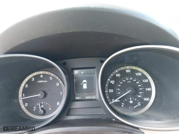2017 Hyundai Santa Fe Sport 2.4L with VIN 5XYZTDLB9HG439478, listed as a IAAI auction lot 41767857 with 160,937 mi miles. Bid and sale history available at carsss.com. Image 7.