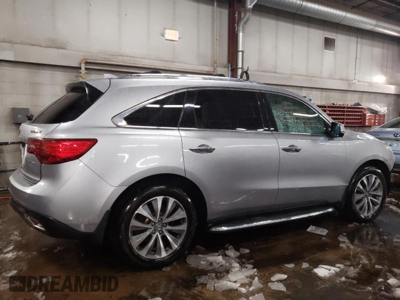 2016 Acura MDX w/Tech/Entertainment with VIN 5FRYD4H69GB046931, listed as a Copart auction lot 44609095 with 148,781 mi miles and Salvage Title. Bid and sale history available at carsss.com. Image 3.