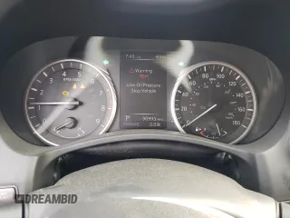 2018 Infiniti Q50 3.0t LUXE with VIN JN1EV7APXJM359168, listed as a Copart auction lot 50746085 with 90,995 mi miles and Salvage Title. Bid and sale history available at carsss.com. Image 9.