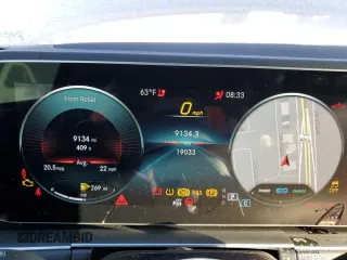 2023 Mercedes-Benz GLE 53 AMG with VIN 4JGFB6BB5PA909969, listed as a Copart auction lot 42283405 with 19,033 mi miles and Salvage title. Bid and sale history available at DreamBid. Image 9.
