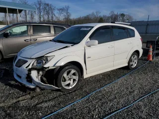 2008 Pontiac Vibe with VIN 5Y2SL65838Z408095, listed as a Copart auction lot 49147485 with 126,937 mi miles and Salvage Title. Bid and sale history available at carsss.com. Image 1.
