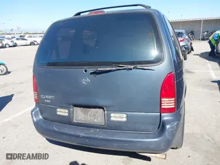 1997 Nissan Quest XE with VIN 4N2DN1110VD838395, listed as a IAAI auction lot 41826414 with 220,554 mi miles. Bid and sale history available at carsss.com. Image 16.