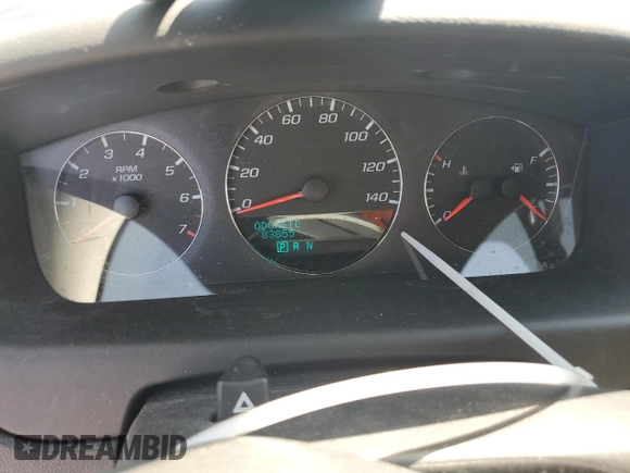 2012 Chevrolet Impala LT Fleet with VIN 2G1WG5E32C1333856, listed as a Copart auction lot 53059575 with 83,855 mi miles and Salvage Title. Bid and sale history available at DreamBid. Image 9.