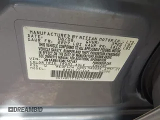 2008 Nissan Sentra 2.0 z VIN 3N1AB61E38L747167, wystawiony jako IAAI lot #41936830 z przebiegiem 274 021 mil mil oraz . Historia ofert i sprzedaży dostępna na DreamBid. Obrazek 9.