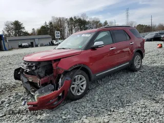 2017 Ford Explorer XLT with VIN 1FM5K7DH8HGC03144, listed as a Copart auction lot 47361735 with 142,913 mi miles and Salvage Title. Bid and sale history available at carsss.com. Image 1.