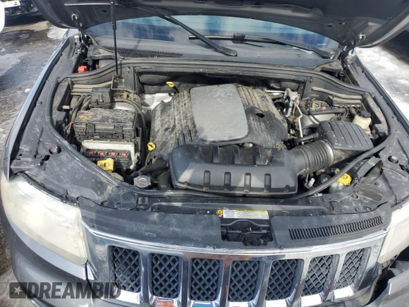 2013 Jeep Grand Cherokee Overland with VIN 1C4RJFCT0DC591531, listed as a Copart auction lot 45328925 with 170,041 mi miles and Non Repairable. Bid and sale history available at carsss.com. Image 12.
