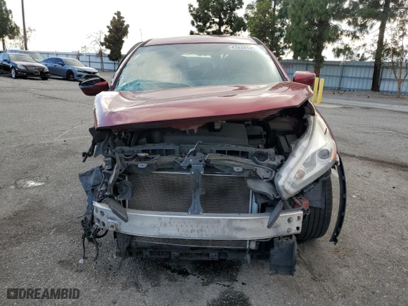 2017 Nissan Murano SV with VIN 5N1AZ2MG6HN141372, listed as a Copart auction lot 43833145 with 113,786 mi miles and Salvage Title. Bid and sale history available at carsss.com. Image 5.