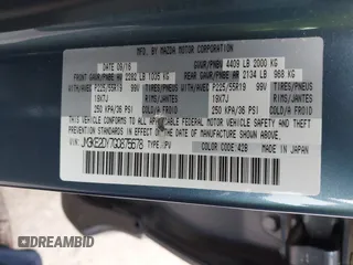 2016 Mazda CX-5 Grand Touring with VIN JM3KE2DY7G0875678, listed as a IAAI auction lot 42104888 with 30,566 mi miles. Bid and sale history available at carsss.com. Image 9.