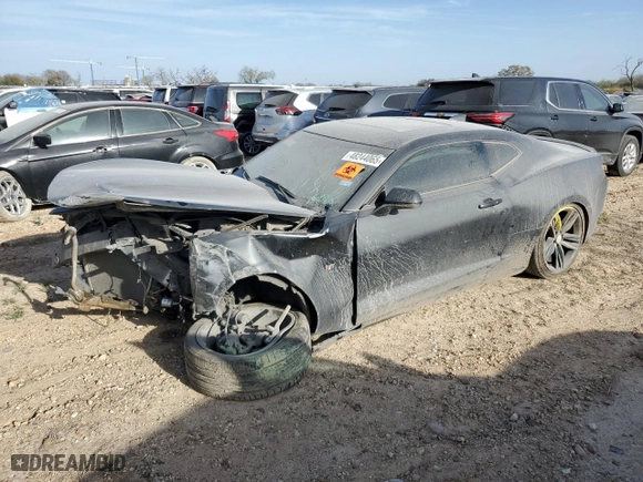 2018 Chevrolet Camaro 1LT with VIN 1G1FB1RS7J0147358, listed as a Copart auction lot 48244065 with 0 mi miles and Salvage Title. Bid and sale history available at carsss.com. Image 1.