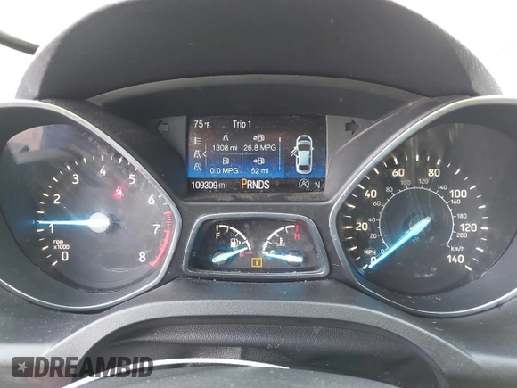 2019 Ford Escape SE with VIN 1FMCU0GDXKUB95350, listed as a IAAI auction lot 42154622 with 109,309 mi miles. Bid and sale history available at carsss.com. Image 7.