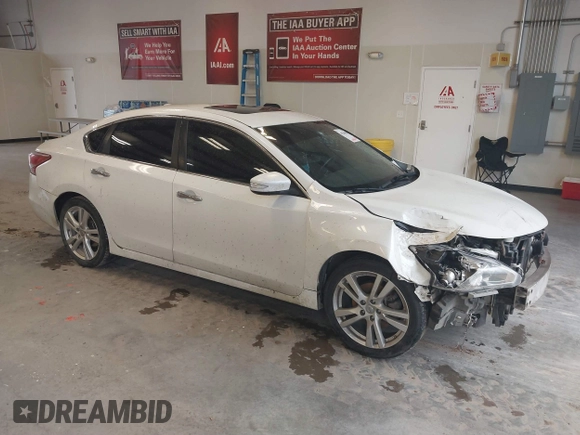 2013 Nissan Altima SV with VIN 1N4BL3AP6DN443250, listed as a IAAI auction lot 40265658 with 109,802 mi miles and . Bid and sale history available at DreamBid. Image 1.