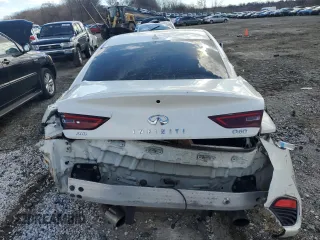 2017 Infiniti Q60 Premium with VIN JN1CV7EL4HM320732, listed as a Copart auction lot 85926524 with 83,261 mi miles and Salvage title. Bid and sale history available at DreamBid. Image 6.