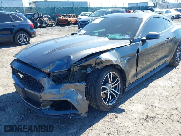 2017 Ford Mustang EcoBoost with VIN 1FA6P8TH4H5309254, listed as a IAAI auction lot 41904766 with 92,798 mi miles. Bid and sale history available at carsss.com. Image 6.