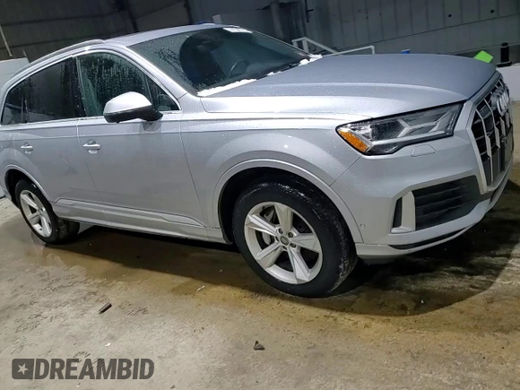 2020 Audi Q7 Premium Plus with VIN WA1LJAF71LD013450, listed as a Copart auction lot 44107015 with 74,335 mi miles and Salvage title. Bid and sale history available at DreamBid. Image 14.
