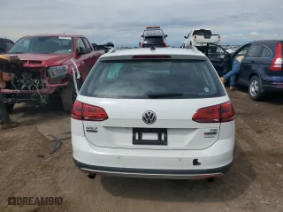 2017 Volkswagen Golf Alltrack S with VIN 3VWH17AU0HM544353, listed as a Copart auction lot 68703524 with 42,520 mi miles and Salvage Title. Bid and sale history available at carsss.com. Image 6.