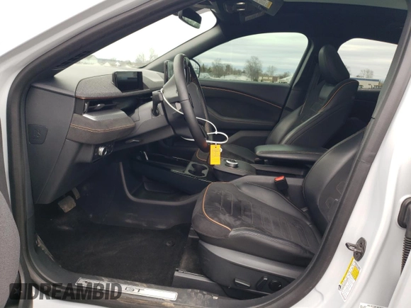 2021 Ford Mustang Mach-E GT with VIN 3FMTK4SE5MME01825, listed as a Copart auction lot 48333105 with 40,950 mi miles and Salvage Title. Bid and sale history available at DreamBid. Image 7.