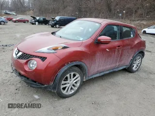 2016 Nissan Juke S with VIN JN8AF5MV5GT650915, listed as a Copart auction lot 88633275 with 92,504 mi miles and Salvage Title. Bid and sale history available at carsss.com. Image 1.