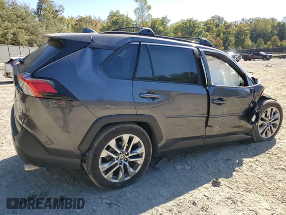 2023 Toyota RAV4 XLE Premium with VIN 2T3A1RFV4PW343764, listed as a Copart auction lot 76499994 with 0 mi miles and Salvage Title. Bid and sale history available at carsss.com. Image 3.