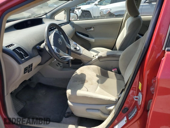 2010 Toyota Prius II with VIN JTDKN3DU6A0155193, listed as a Copart auction lot 54552935 with 204,514 mi miles and Clean Title. Bid and sale history available at DreamBid. Image 7.