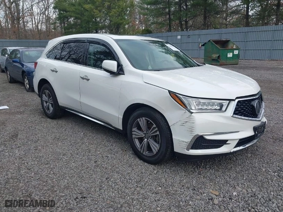 2020 Acura MDX with VIN 5J8YD4H36LL002675, listed as a IAAI auction lot 41838552 with 50,421 mi miles. Bid and sale history available at carsss.com. Image 1.