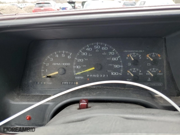 1995 Chevrolet Tahoe with VIN 1GNEK13K8SJ366795, listed as a Copart auction lot 49712575 with 236,025 mi miles and Salvage Title. Bid and sale history available at carsss.com. Image 9.