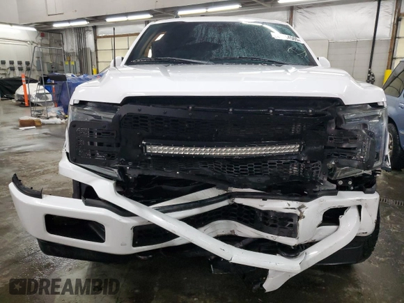 2020 Ford F-150 XL with VIN 1FTEW1E5XLKD39260, listed as a Copart auction lot 44714505 with 60,604 mi miles and Salvage Title. Bid and sale history available at carsss.com. Image 5.