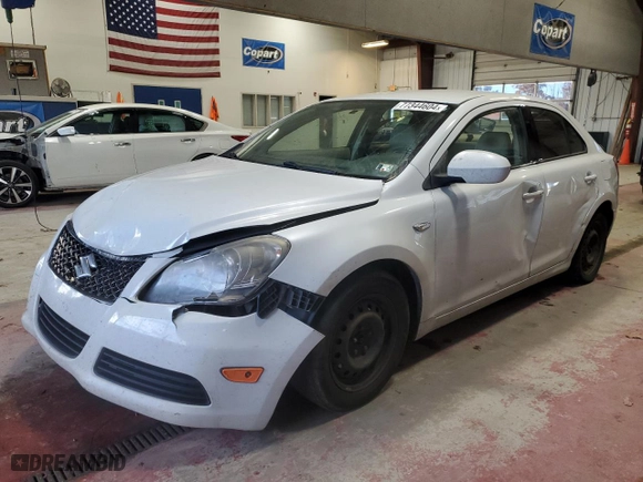 2012 Suzuki Kizashi S with VIN JS2RF9A1XC6100146, listed as a Copart auction lot 77344604 with 196,538 mi miles and Salvage Title. Bid and sale history available at carsss.com. Image 1.