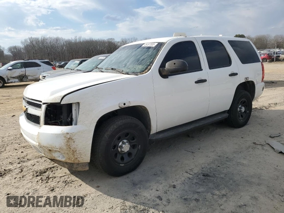 2014 Chevrolet Tahoe Commercial with VIN 1GNSK2E01ER165329, listed as a Copart auction lot 45497085 with 151,005 mi miles and Salvage title. Bid and sale history available at DreamBid. Image 1.