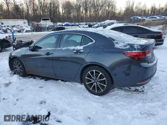 2015 Acura TLX V6 Advance with VIN 19UUB2F76FA012167, listed as a Copart auction lot 86763964 with 176,321 mi miles and Salvage Title. Bid and sale history available at carsss.com. Image 2.
