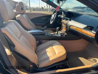 2009 BMW 6 Series 650i with VIN WBAEB53599CX58223, listed as a Copart auction lot 46720505 with 62,044 mi miles and Salvage Title. Bid and sale history available at carsss.com. Image 5.