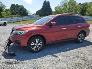 2017 Nissan Pathfinder Platinum with VIN 5N1DR2MN3HC688574, listed as a Copart auction lot 53822545 with 224,239 mi miles and Clean Title. Bid and sale history available at carsss.com. Image 1.
