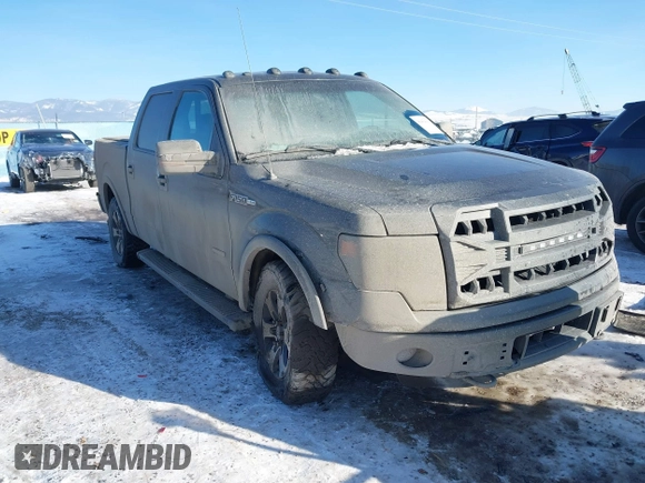 2014 Ford F-150 XL with VIN 1FTFW1ET2EFB20579, listed as a IAAI auction lot 41434191 with 159,874 mi miles. Bid and sale history available at carsss.com. Image 6.