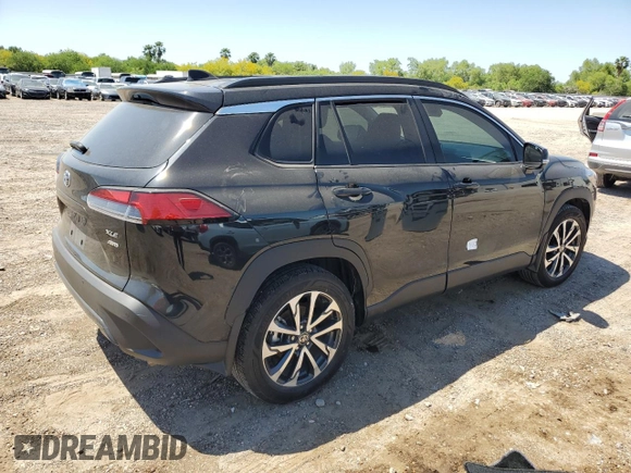 2023 Toyota Corolla Cross XLE с VIN 7MUDAABG9PV076750, выставлен на аукционе Copart как лот 51434765 с пробегом Не указан миль и Списание • Salvage title. История ставок и продаж доступна на DreamBid. Изображение 3.
