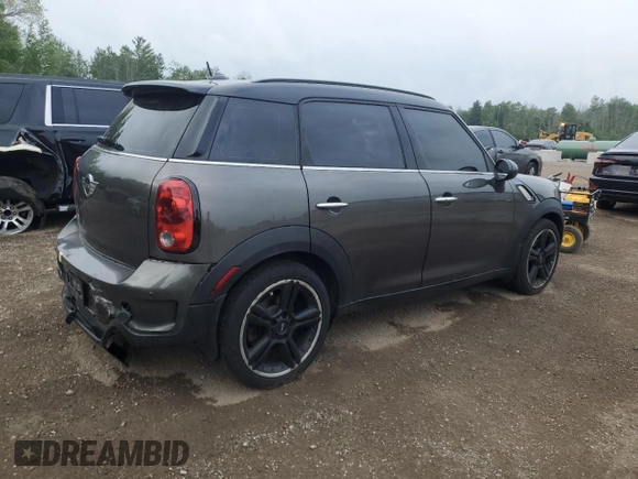 2012 MINI Countryman S with VIN WMWZC5C52CWL60422, listed as a Copart auction lot 61420495 with 252,182 mi miles and Clean title. Bid and sale history available at DreamBid. Image 3.