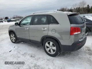 2013 Kia Sorento EX with VIN 5XYKUDA21DG319556, listed as a Copart auction lot 43844915 with 206,500 mi miles and Salvage Title. Bid and sale history available at carsss.com. Image 2.