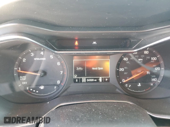 2023 Chevrolet TrailBlazer LT with VIN KL79MRSLXPB122240, listed as a Copart auction lot 42563925 with 34,320 mi miles and Salvage Title. Bid and sale history available at carsss.com. Image 9.