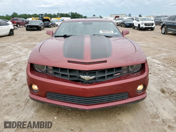 2010 Chevrolet Camaro 2SS with VIN 2G1FT1EW5A9125919, listed as a Copart auction lot 58845965 with 94,446 mi miles and Salvage title. Bid and sale history available at DreamBid. Image 5.