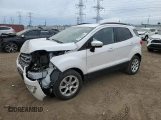2018 Ford EcoSport SE with VIN MAJ3P1TE0JC225367, listed as a Copart auction lot 57582615 with Not provided miles and Salvage title. Bid and sale history available at DreamBid. Image 1.