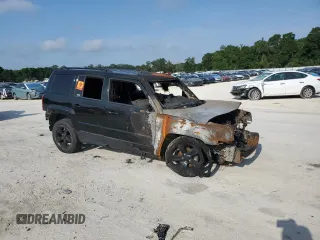 2015 Jeep Patriot Sport with VIN 1C4NJRBB7FD312291, listed as a Copart auction lot 57109755 with Not provided miles and Salvage title. Bid and sale history available at DreamBid. Image 4.