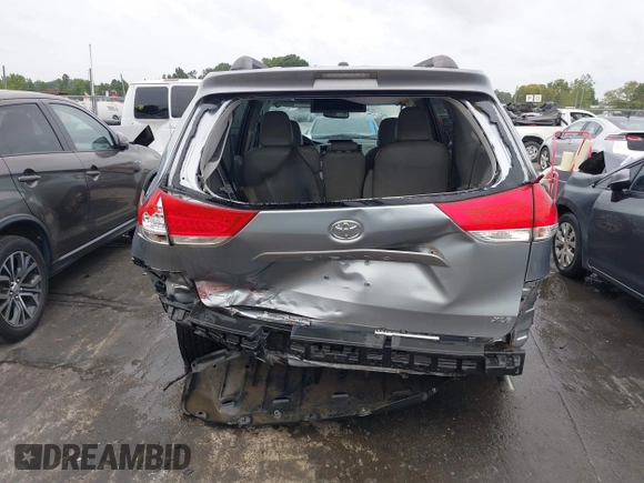 2012 Toyota Sienna XLE AAS with VIN 5TDYK3DC6CS243008, listed as a IAAI auction lot 40351580 with 157,752 mi miles and . Bid and sale history available at DreamBid. Image 6.