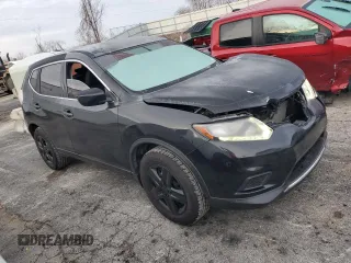 2016 Nissan Rogue S with VIN JN8AT2MT7GW028336, listed as a Copart auction lot 42186684 with 84,135 mi miles and Salvage Title. Bid and sale history available at DreamBid. Image 4.