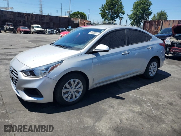 2019 Hyundai Accent SE with VIN 3KPC24A38KE059914, listed as a Copart auction lot 64839653 with 46,119 mi miles. Bid and sale history available at carsss.com. Image 1.