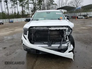 2022 GMC Sierra 1500 with VIN 1GTUUAEDXNZ561395, listed as a Copart auction lot 43474525 with 52,998 mi miles and Salvage Title. Bid and sale history available at DreamBid. Image 5.