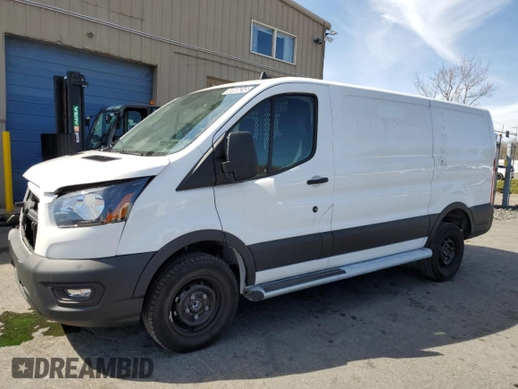 2024 Ford Transit Cargo with VIN 1FTBR1Y81RKA87665, listed as a Copart auction lot 49506245 with 2,371 mi miles and Clean Title. Bid and sale history available at DreamBid. Image 1.