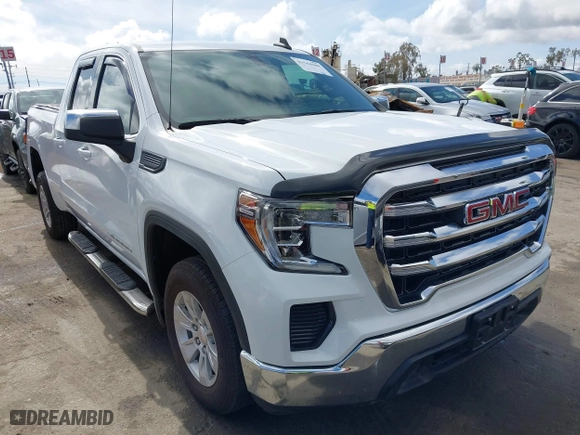 2022 GMC Sierra 1500 SLE with VIN 1GTR8BEK5NZ135368, listed as a IAAI auction lot 41544688 with 113,322 mi miles. Bid and sale history available at carsss.com. Image 1.