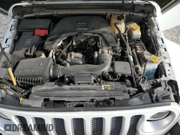 2018 Jeep Wrangler Unlimited Sahara with VIN 1C4HJXEG2JW118600, listed as a Copart auction lot 51263165 with 75,625 mi miles and Salvage Title. Bid and sale history available at carsss.com. Image 12.