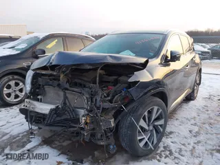 2015 Nissan Murano Platinum with VIN 5N1AZ2MH8FN240782, listed as a IAAI auction lot 41363946 with 90,545 mi miles. Bid and sale history available at carsss.com. Image 18.