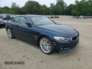 2014 BMW 4 Series 435i with VIN WBA3T3C53EP737301, listed as a Copart auction lot 57352985 with Not provided miles and Salvage title. Bid and sale history available at DreamBid. Image 4.